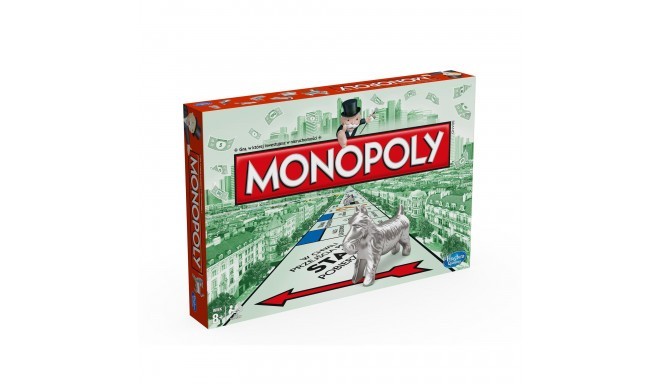 Board game Hasbro MONOPOLY CLASSIC (Random game, Social game, Strategic game; From 8 years)