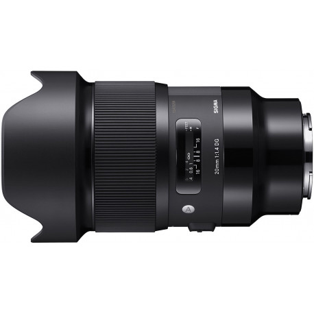 Sigma 20mm f/1.4 DG HSM Art lens for Sony