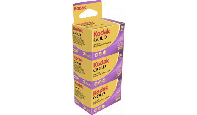 Kodak film Gold 200/36x3