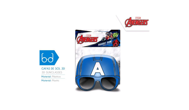 Captain America 3D sunglasses