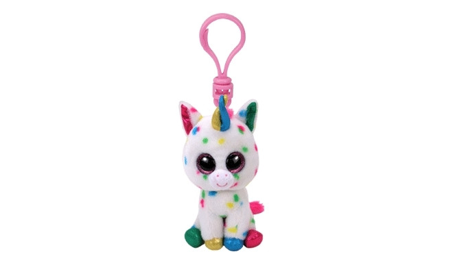 Beanie Boos Harmonie - speckled unicorn keychain 8.5 cm
