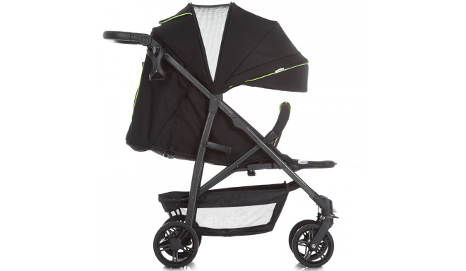 HAUCK sport stroller Rapid 4S caviar/neon yellow 148341