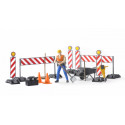 BRUDER Figure-Set construction 3 pieces, 62000