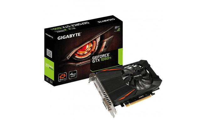 GIGABYTE GeForce GTX 1050 Ti D5 4G - 4GB - HDMI DP DVI