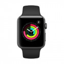 Apple Watch 3 42mm, alu/sport grey (MQL12ZD/A)