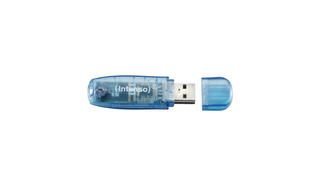 Intenso USB 4GB 6,5/32 Rainbow Line blue U2