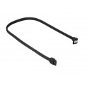 Sharkoon SATA III Angled Cable black - 45 cm