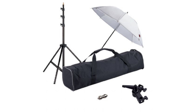 Linkstar Strobist Set with Umbrella UK-84T