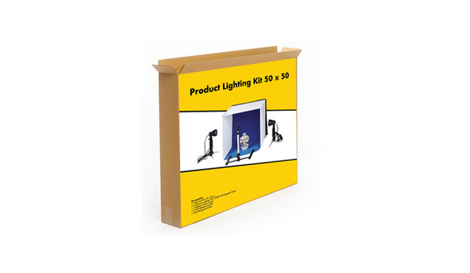 Linkstar Photo Box Kit PBK-50 50x50 cm Foldable + 2x50W lamps