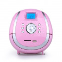 AudioSonic SD USB MP3 Radio (RD1566 Pink)