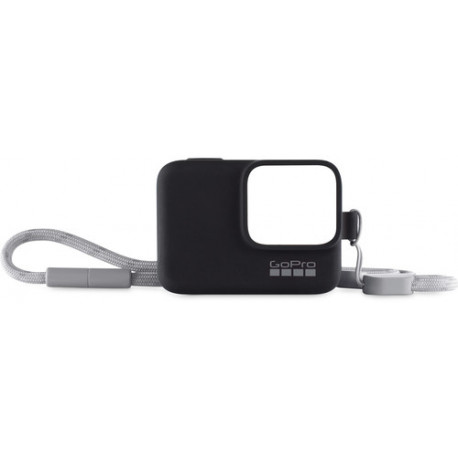GoPro Sleeve + Lanyard, black