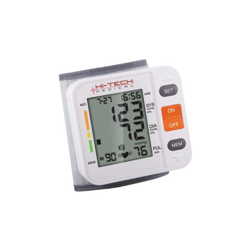 Pressure gauge Wrist blood pressure monitor HI-TECH MEDICAL KTA-169 KTA ...