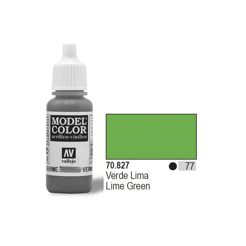 Vallejo Model Color Paint: Lime Green