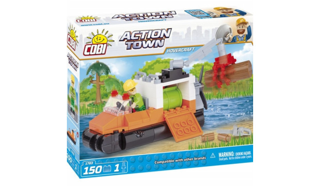 Cobi toy blocks Action Town Hovercraft