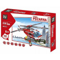 Blocks Fire brigade 226 pcs Helicopter