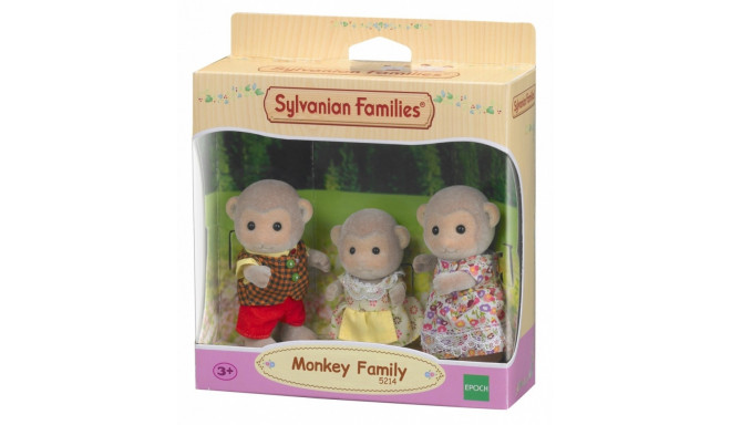 A family of monkeys
