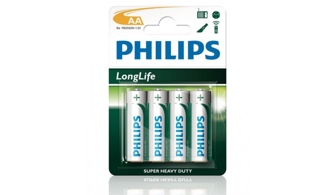 Philips patarei R6L4B/10 4tk