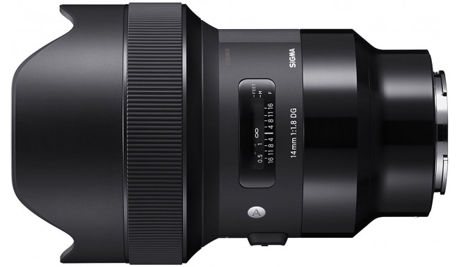 Sigma 14mm f/1.8 DG HSM Art objektīvs priekš Sony