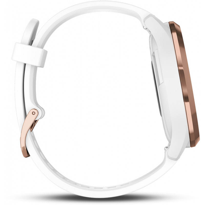 Garmin vivomove hr white rose gold best sale