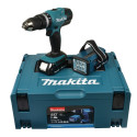 Makita Cordless Screw Driller DHP453RYLJ 18V blue