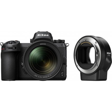 Nikon Z6 + 24-70mm f/4 S + Mount Adapter FTZ Kit