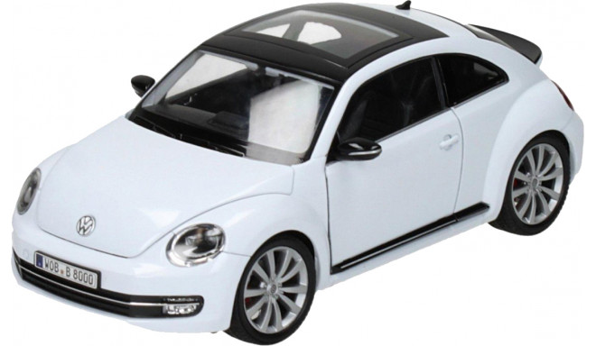 Welly mudelauto Volkswagen New Beetle, valge