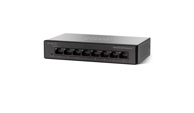 Cisco switch SF110D-08 100/UNM/ 8
