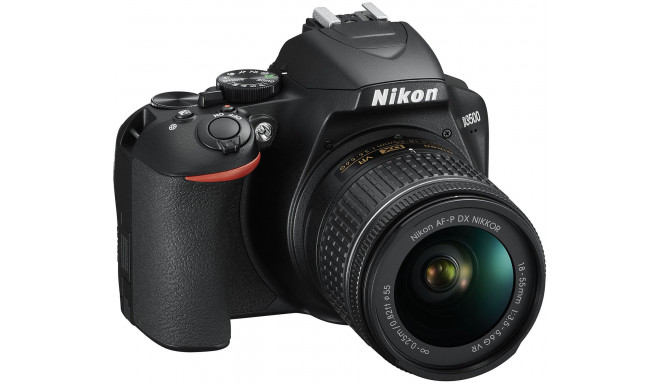 Nikon D3500 + 18-55 мм AF-P VR + 70-300 мм VR Kit, черный - Зеркальные ...