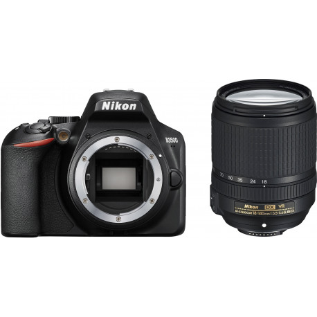 Nikon D3500 + 18-140 мм AF-S VR Kit, черный