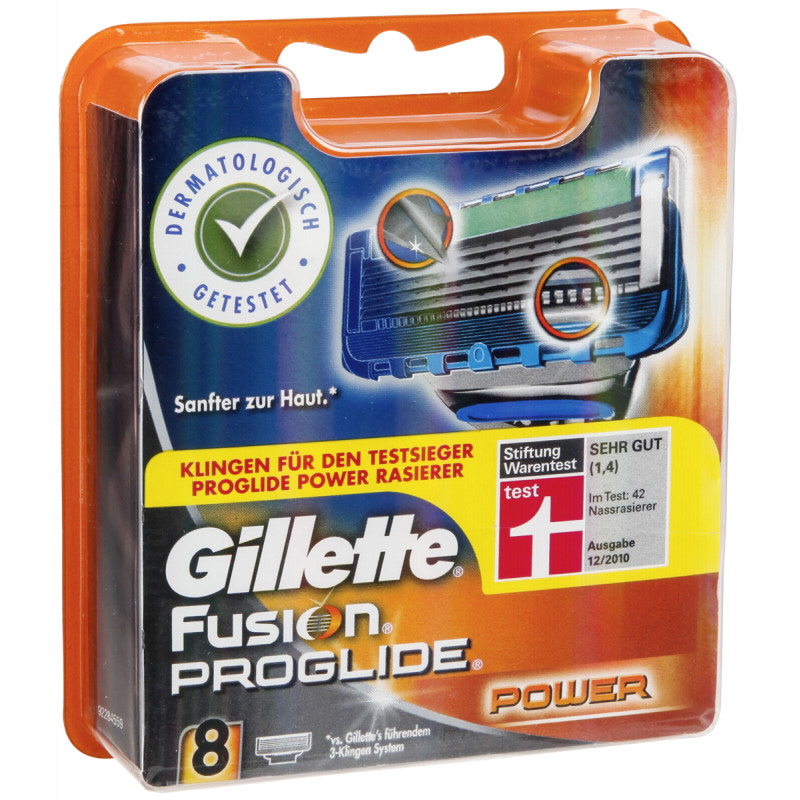 gillette fusion proglide blades