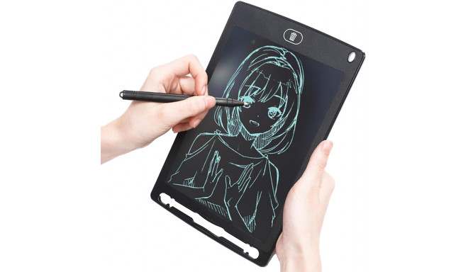 Platinet LCD writing tablet 8.5", black (44630)