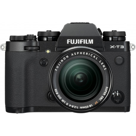 Fujifilm X-T3 + 18-55 мм Kit, черный