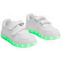 GlowFlow sneakers with LED Kids 29, white