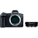 Canon EOS R kere + objektiivi adapter EF-EOS-R