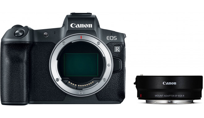 Canon EOS R korpuss + objektīva adapteris EF-EOS-R