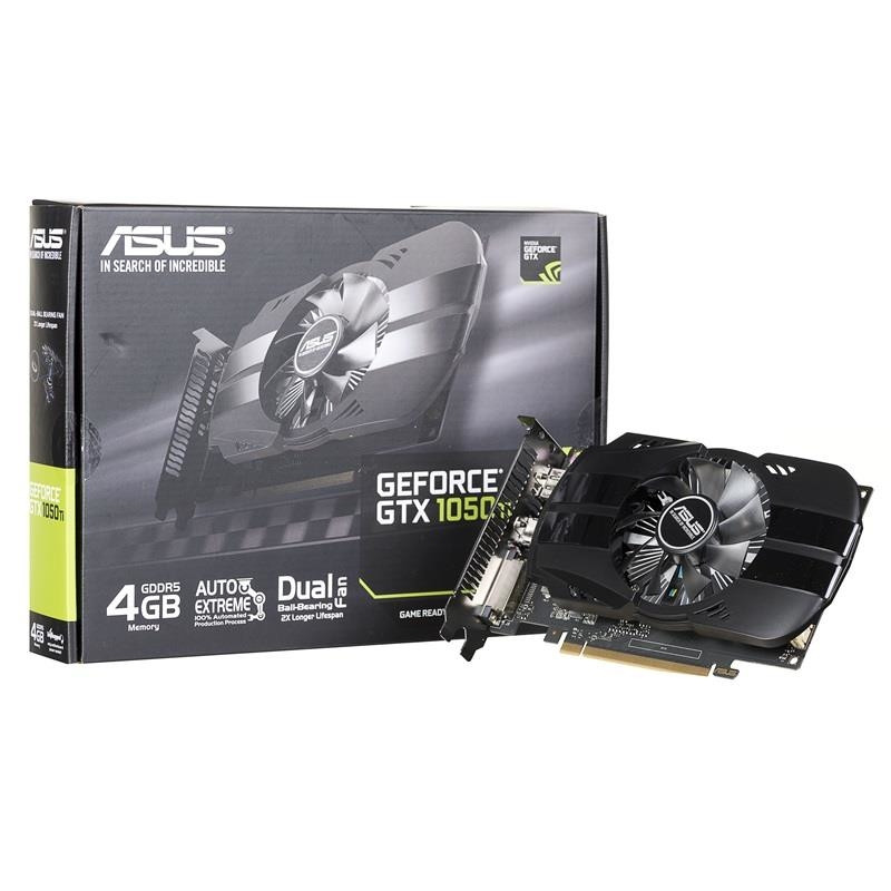 ASUS PH-GTX1050TI-4G NVIDIA GeForce GTX 1050 Ti 4 GB GDDR5 - VGA