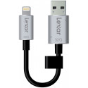 Lexar flash drive & cable 32GB JumpDrive C20i Mobile USB 3.0