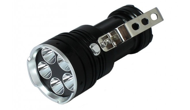 50W extra bright, 3800lm, IP67, CREE LED, 400m, 3h working time, 5 modes, 4x18650 batteries and char