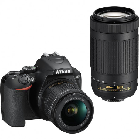 Nikon D3500 + 18-55mm AF-P + 70-300mm Kit, must