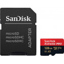 SanDisk memory card microSDXC 128GB Extreme Pro A2  + adapter