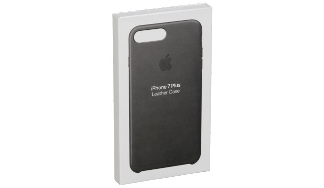 Apple Leather Case iPhone 7 Plus, storm grey