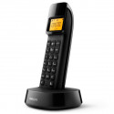 Беспроводный телефон DECT Philips D1401B/34 Чёрный