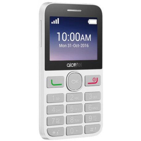 Alcatel 20.08, balts (atvērts iepakojums)