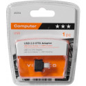 Vivanco adapter microUSB - USB-A OTG (45234)