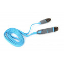 Platinet cable USB - microUSB/Lightning 1m, blue (42871)