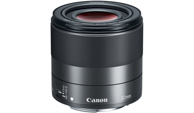 Canon EF-M 32mm f/1.4 STM objektiiv, must