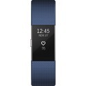 Fitbit activity tracker Charge 2 L, blue/silver