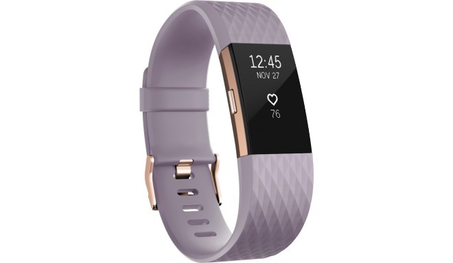 Fitbit aktiivsusmonitor Charge 2 S, lavendel/rose gold