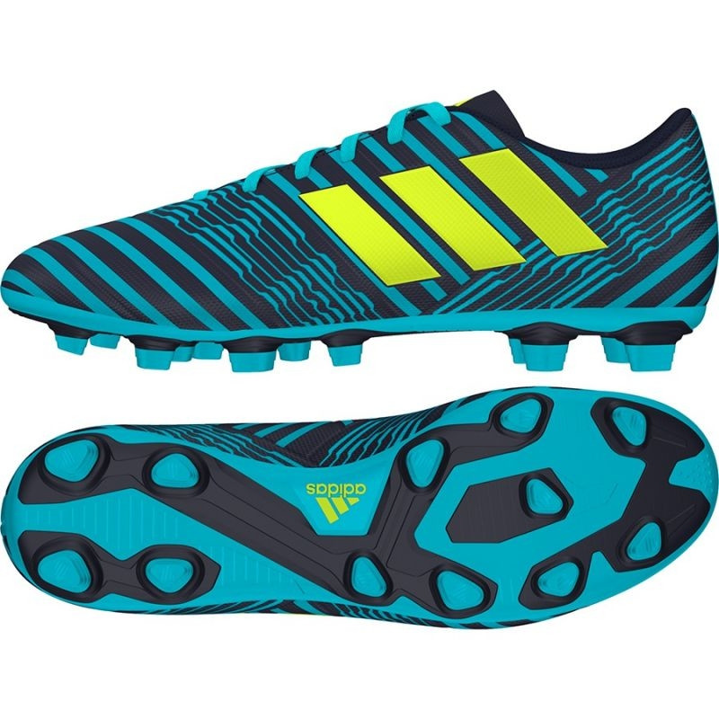 Men s football shoes adidas Nemeziz 17.4 FxG M S80608 Training shoes Photopoint