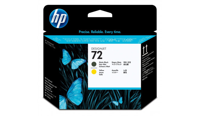 HP Nr.72 PrintHeadVivera yellow-bk C9384A